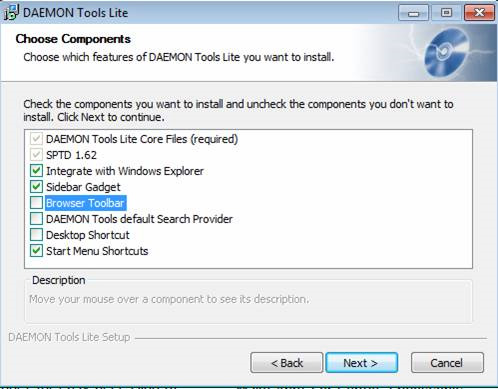 daemon tools create iso