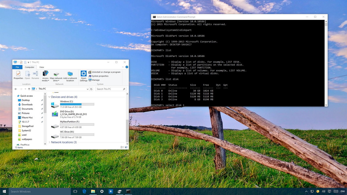 Use DiskPart to format and clean up your removable hard drive on Windows 10 Picture 1