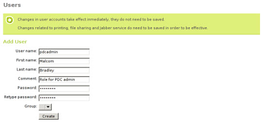 Use eBox as Windows Primary Domain Controller Picture 15
