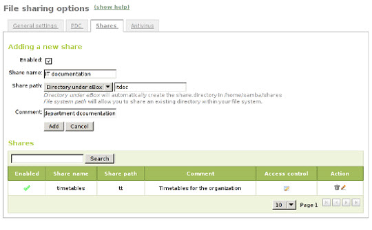 Use eBox as Windows Primary Domain Controller Picture 25