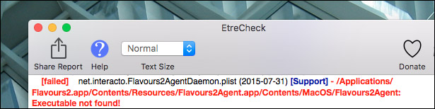 Use EtreCheck to scan, check for errors on your Mac Picture 7