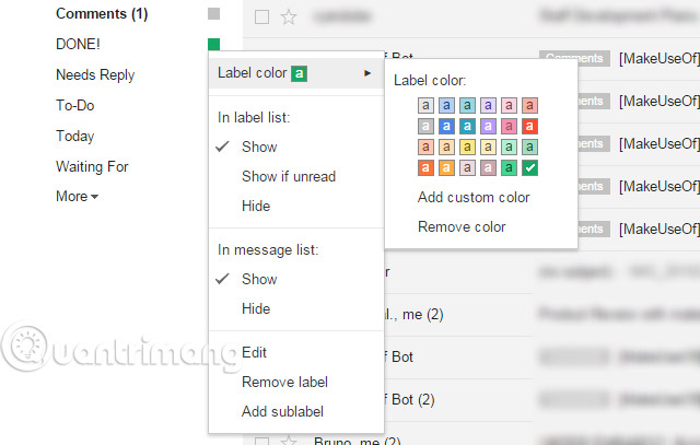 Use Gmail labels to tame your inbox Picture 5