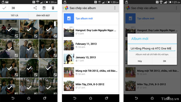 Use Google+ Photos to manage, edit and create photo sharing clips Picture 3