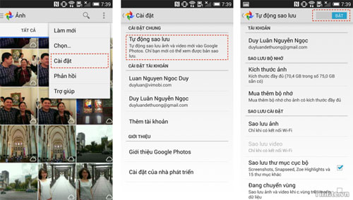 Use Google+ Photos to manage, edit and create photo sharing clips Picture 5
