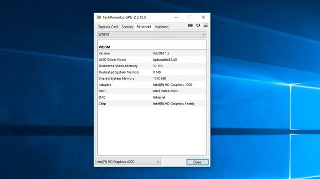 Use GPU-Z to analyze graphics card parameters Picture 4