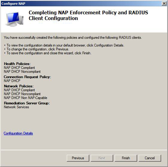 Use Group Policy Filtering to create a DHCP enforcement policy for NAP - Part 2 Picture 10
