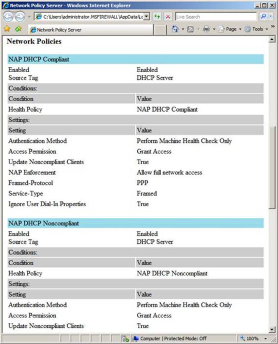 Use Group Policy Filtering to create a DHCP enforcement policy for NAP - Part 2 Picture 11