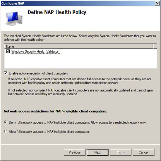 Use Group Policy Filtering to create a DHCP enforcement policy for NAP - Part 2 Picture 9