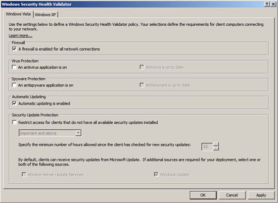 Use Group Policy Filtering to create a DHCP enforcement policy for NAP - Part 3 Picture 17
