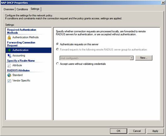 Use Group Policy Filtering to create a DHCP enforcement policy for NAP - Part 3 Picture 6