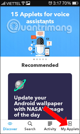 Use IFTTT to not miss an important phone when you forget to turn on the bell Picture 18