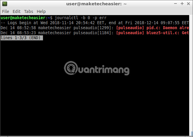 Use Journalctl to read the system log on Linux Picture 5