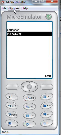 Use low bandwidth Internet with MicroEmulator Picture 1