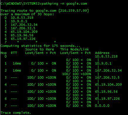 Use Pathping Picture 4