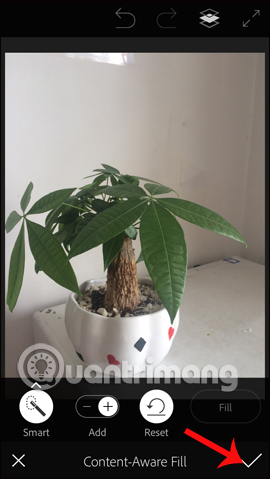 Use Photoshop Mix to delete details in the image Picture 14