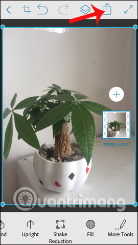 Use Photoshop Mix to delete details in the image Picture 15