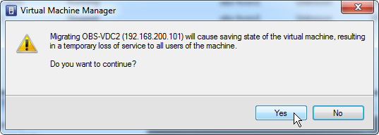 Use Quick Migration to move virtual machines between Hyper-V hosts Picture 2