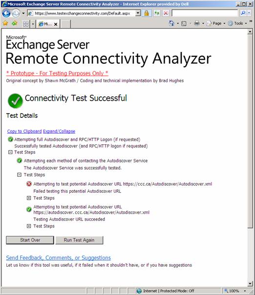 Use remote connection analysis tool for Exchange Server - Part 1 Picture 3