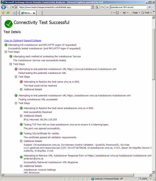 Use remote connection analysis tool for Exchange Server - Part 1 Picture 4