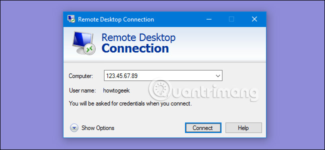 Use Remote Desktop to access remote computers via the Internet Picture 17