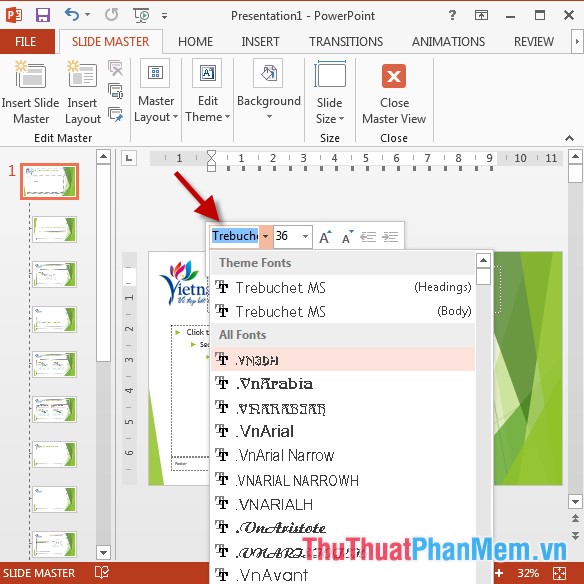 Use Slide Master in PowerPoint