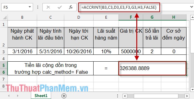 Use the cumulative interest calculation function in Excel Picture 4