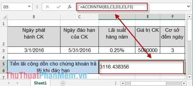 Use the cumulative interest calculation function in Excel Picture 7