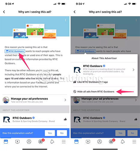 Use the feature 'Why am I seeing this post?' to overpower the news feed Facebook Picture 5