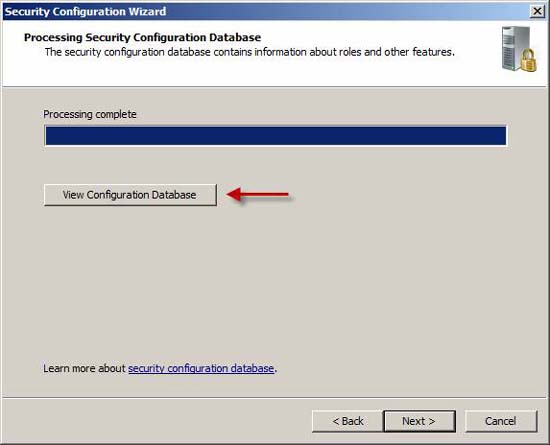 Use the Security Configuration Wizard with TMG 2010 Picture 11