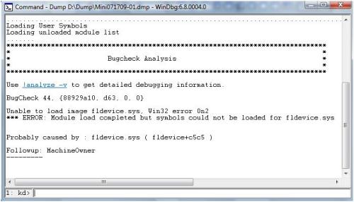 Use the WinDBG debugger to fix the blue screen error Picture 3