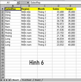 Use VBA in Excel to create and repair PivotTable Picture 6
