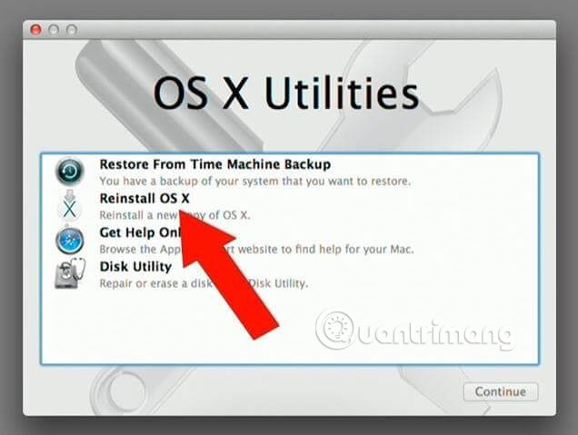 Use volume HD Recovery to reinstall or troubleshoot OS X Picture 4