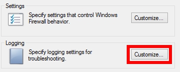 Use Windows Firewall Log to track activities on the Internet Picture 9