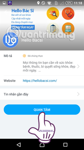 Use Zalo more effectively with 4 information delivery services Picture 10