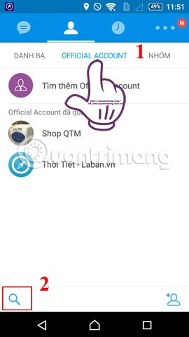 Use Zalo more effectively with 4 information delivery services Picture 2