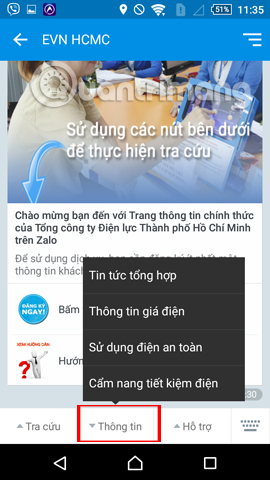 Use Zalo more effectively with 4 information delivery services Picture 22