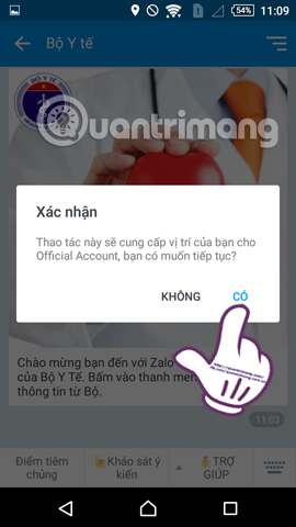 Use Zalo more effectively with 4 information delivery services Picture 6