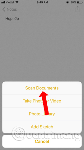 Useful features on iPhone Notes application Picture 11