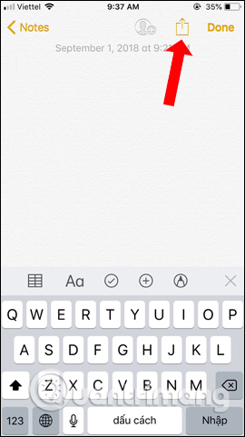 Useful features on iPhone Notes application Picture 7