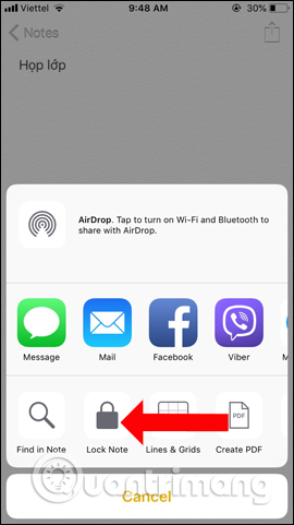 Useful features on iPhone Notes application Picture 9