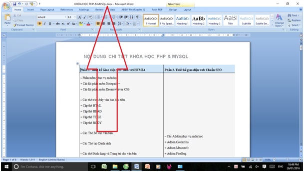 Useful keyboard shortcuts in Microsoft Word (Part 3) Picture 4
