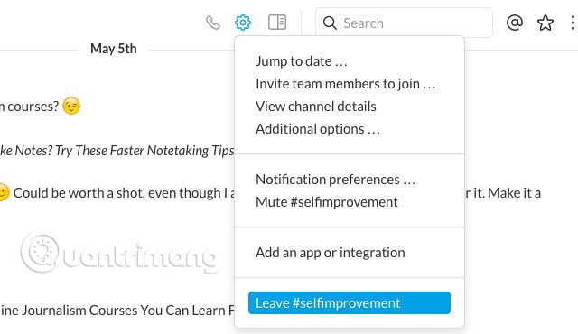 Useful tips for mastering Slack Picture 3