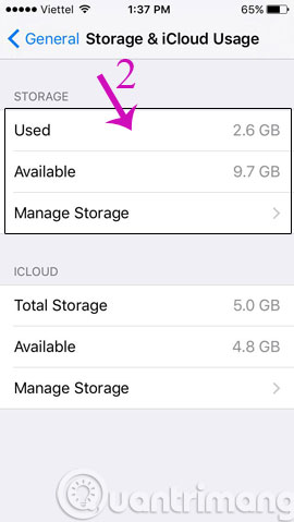 Useful tips to free iPhone memory Picture 2