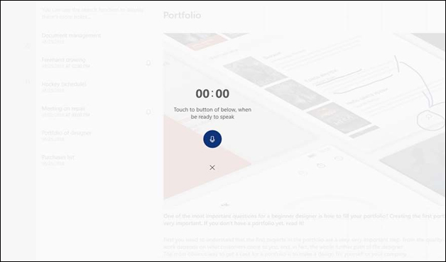 Using application notes To write on Windows 10 Picture 5