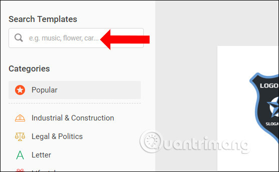 Using DesignEvo to design online logo Picture 2