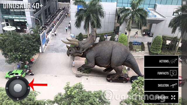 Using Dinosaur 4D + and 4D dinosaur collection Picture 10