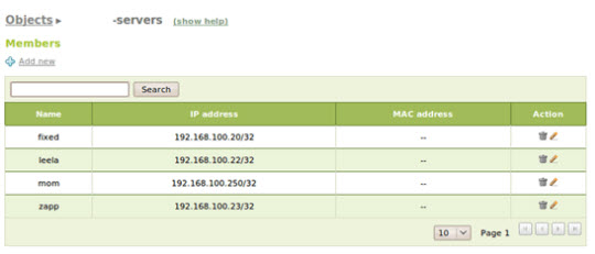 Using eBox like Gateway: Firewall, Traffic Shaping, HTTP Proxy ... Picture 12