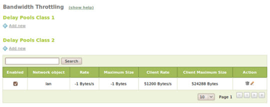 Using eBox like Gateway: Firewall, Traffic Shaping, HTTP Proxy ... Picture 14