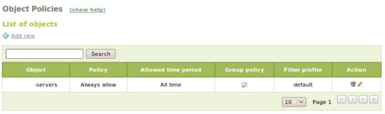 Using eBox like Gateway: Firewall, Traffic Shaping, HTTP Proxy ... Picture 17