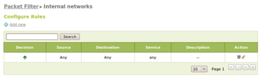 Using eBox like Gateway: Firewall, Traffic Shaping, HTTP Proxy ... Picture 5